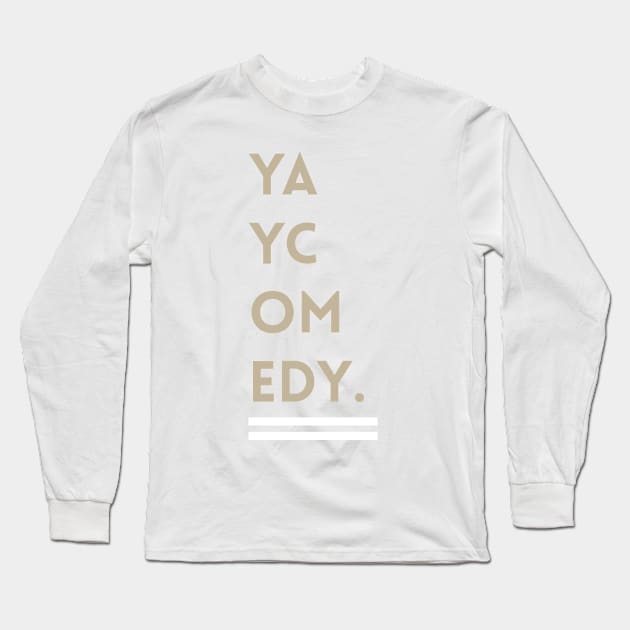 YAY HUBA (help us build an app) Long Sleeve T-Shirt by YAYComedy